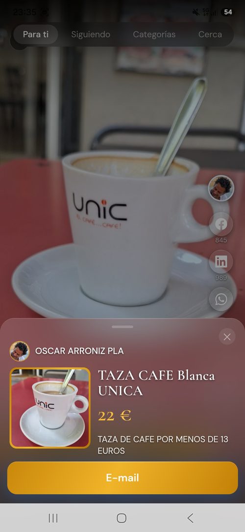 Ficha de producto en Ximvid